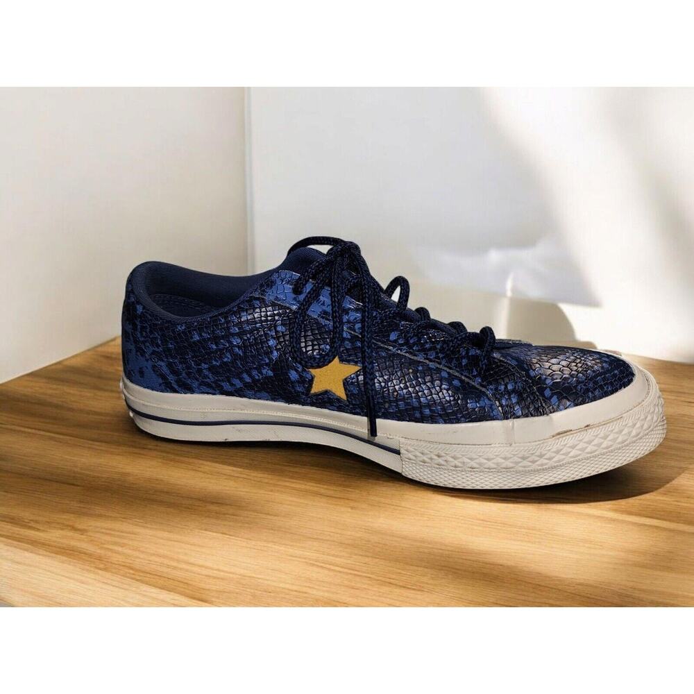 Converse Chuck Taylor AllStar One Star Ox Snake Sneaker~Men 4.5 Women 6.5
